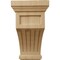 Ekena Millwork 7"W x 7 1/2"D x 13"H Fluted Mission Corbel, Cherry COR07X07X13FLCH - alternate 2